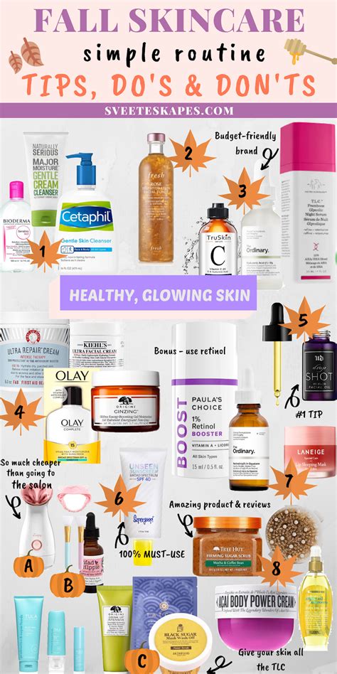 Ethereal skincare fall spell